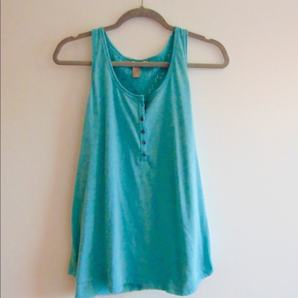 Blue Tank Top